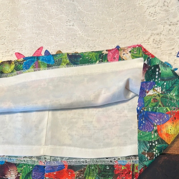 Desigual White Floral Lace Dress size 42 so US 8-10 - Picture 10 of 10